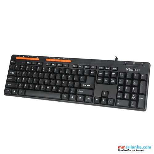 MEETION USB Standard Corded Keyboard K600M (6M)